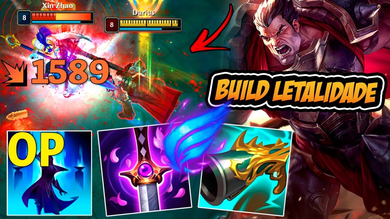 NOVA BUILD SECRETA DO DARIUS FULL LETALIDADE JUNGLE – META ESCONDIDO?