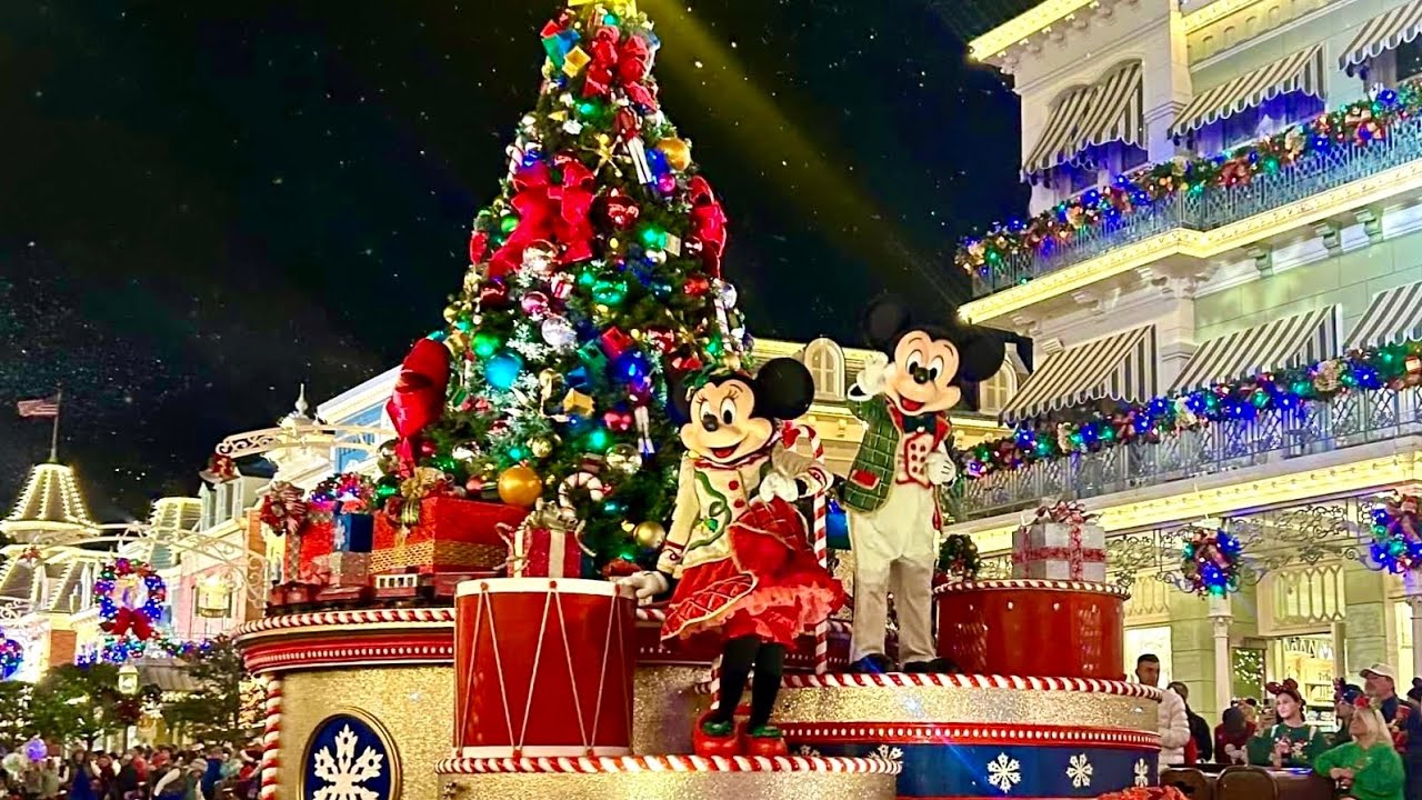 Mickey's Once Upon a Christmastime Parade at Mickey's Very Merry Christmas Party 2023