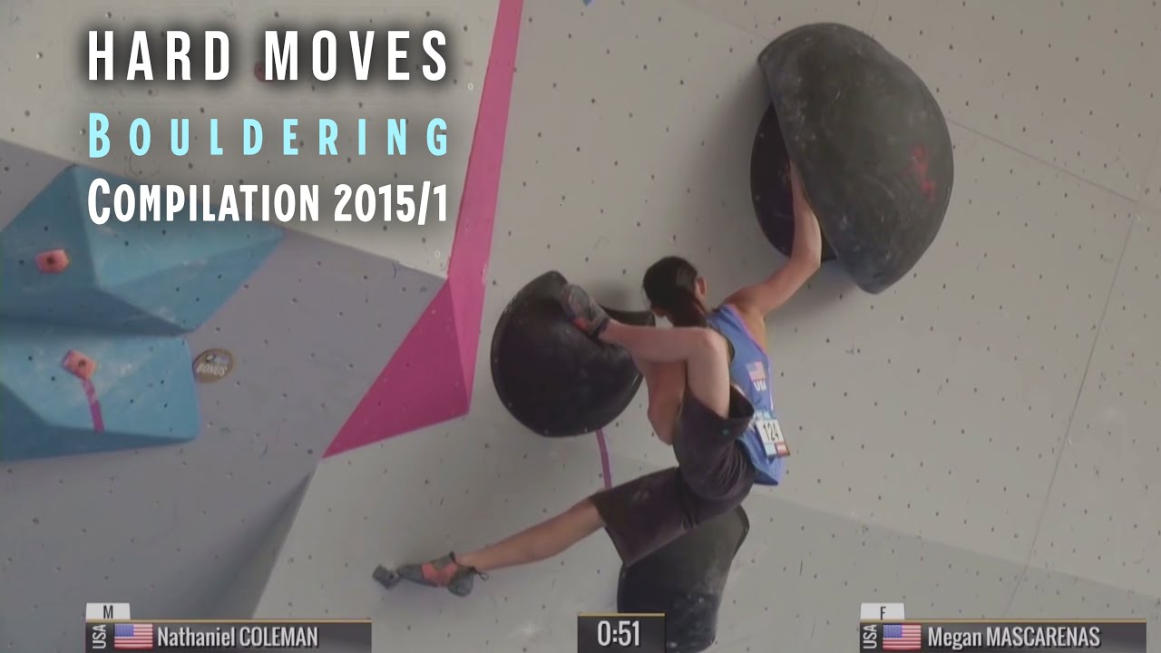 Boulder World Cup 2015 - Hard Moves Part 1