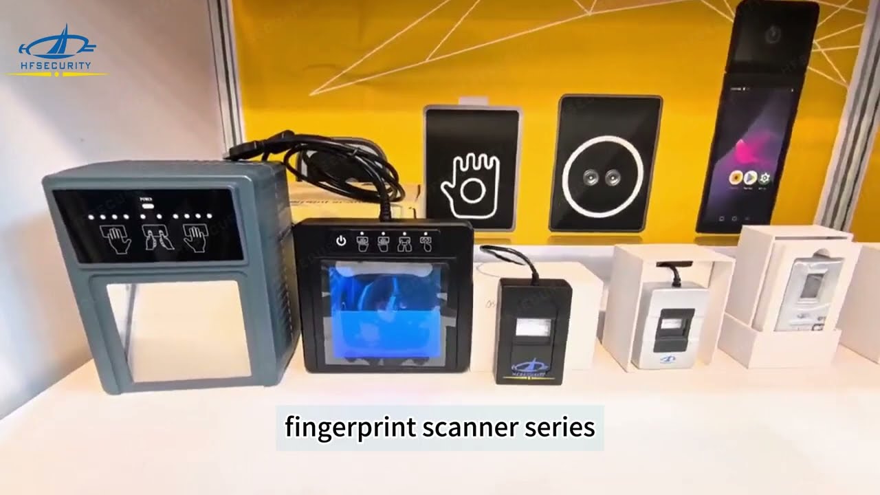 Explore HFSecurity's Fingerprint Scanner Series at Canton Fair 2025