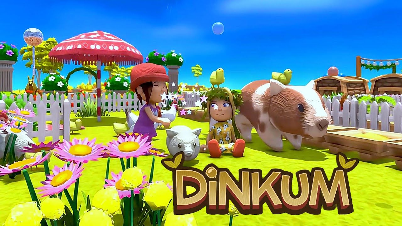 可爱风的岛屿建设开放世界游戏《金垦小镇Dinkum》游戏介绍 | 生存模拟/岛屿经营/农场种田等 | 支持6人联机合作 | Steam夏促Demo试玩