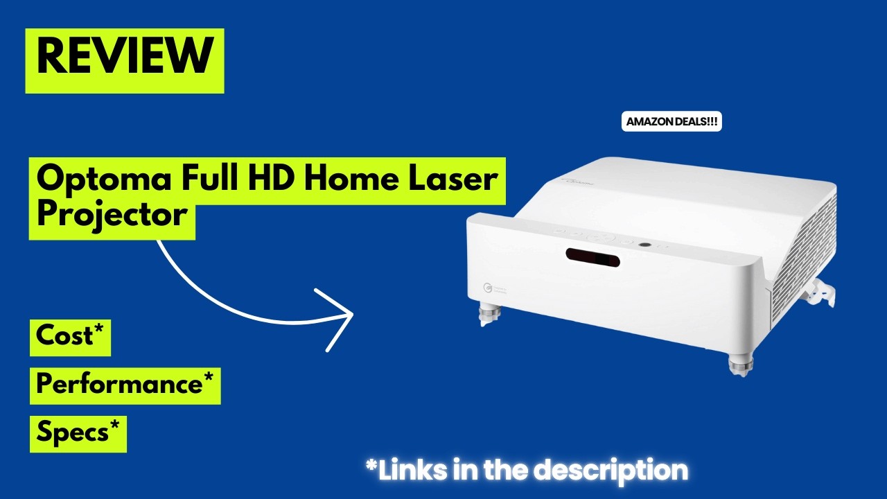 Optoma GT3500HDR Review | Ultra Short Throw 1080p Laser Projector for Bright Rooms