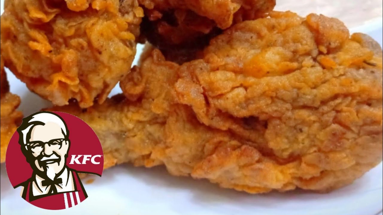 KFC Style Fried Chicken Recipe With Secret Sauce | Hu-Ba-Hu KFC Style 🎉