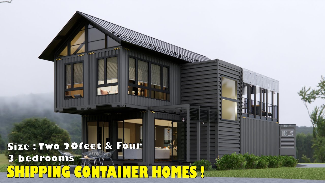Shipping Container Homes | 3 Bedrooms | Beautifully Designed Container House Modern and Sustainable