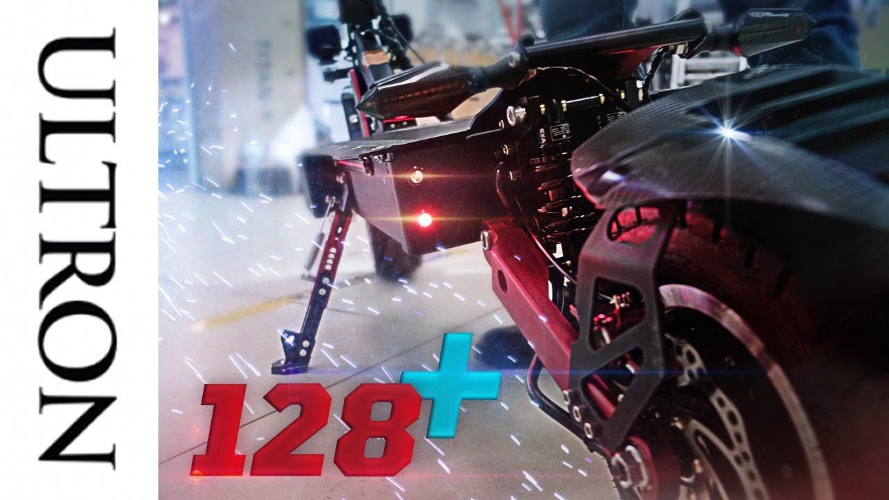 Электросамокат Ultron T128 PLUS 2021 Новинка Полноприводный Электросамокат 2021 Обзор и тест драйв