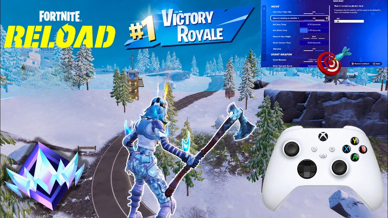 THE BEST Controller SETTINGS + Sensitivity in Fortnite Chapter 7 (XBOX/PS4/PS5/PC)