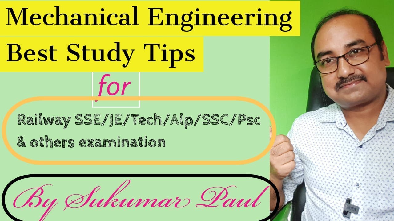 Mechanical Engineering Best Study Technique | by Sukumar Paul | Tapoban Study Centre for Technical