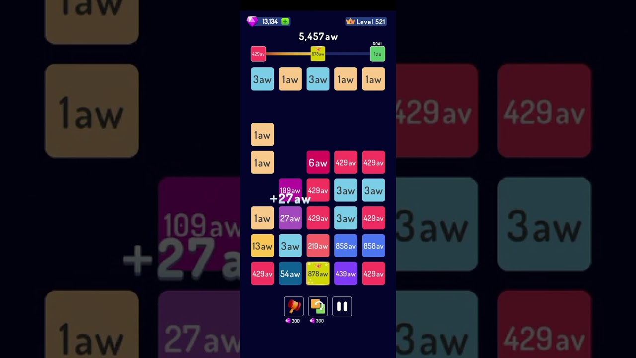 2248 - Numbers Game 2048 #games #gameplay #gameplay