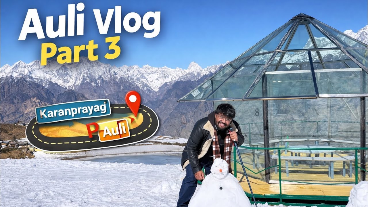 “Lost in Auli ❄️ | Auli Vlog Part 3 | Uttarakhand”