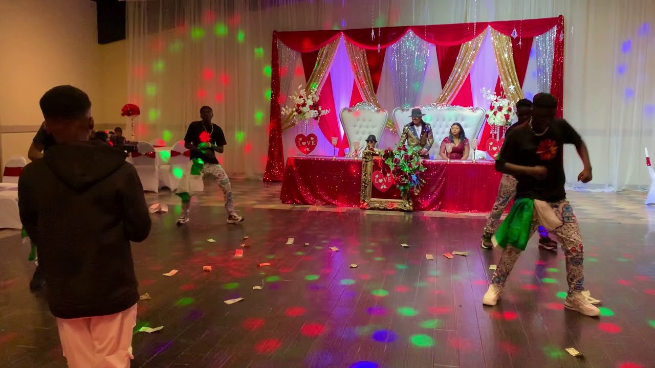 Nbg Marlians performing on Valentine’s party  in Houston.Bracket ft Tekno - panya ( officials dance)