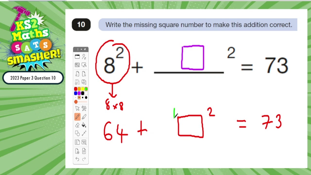 2023 Reasoning Paper 3 Q10 KS2 SATS