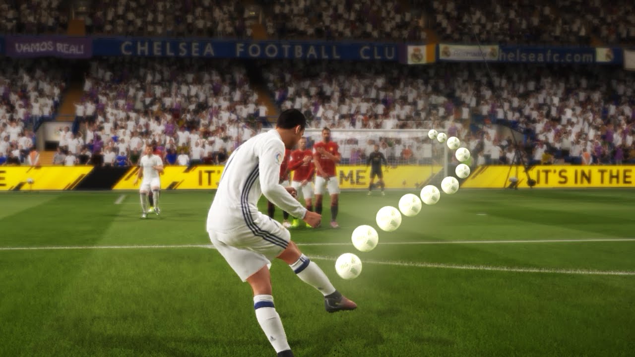FIFA 17 OUTSIDE FOOT IMPOSSIBLE FREEKICK TUTORIAL