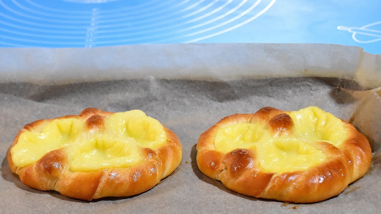 PUDDING PRETZEL Recipe - Puddingbrezel  - Pastry