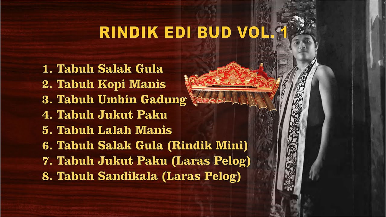 Rindik Bali Lembut, Slow | Suasana Tenang | Karya Edi Bud