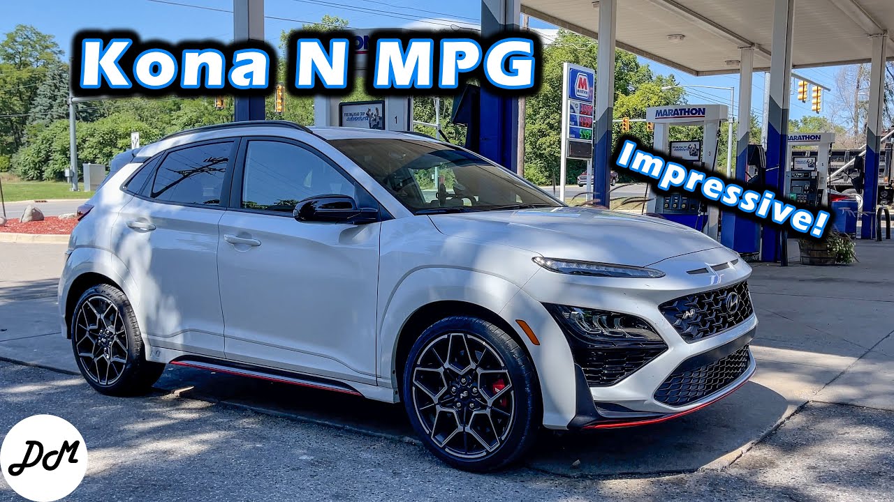2022 Hyundai Kona N – MPG Test | Real-world Highway Fuel Economy and Range