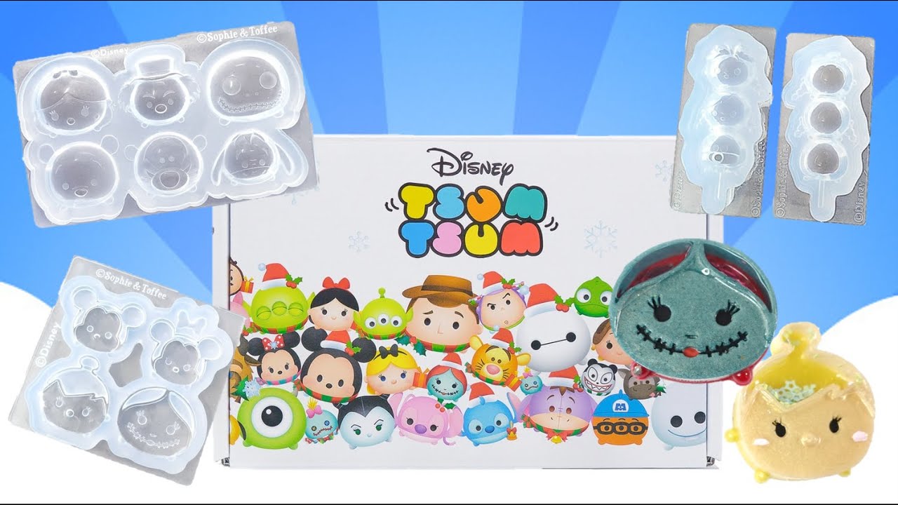 Disney Tsum Tsum Resin Craft Box Sophie and Toffee