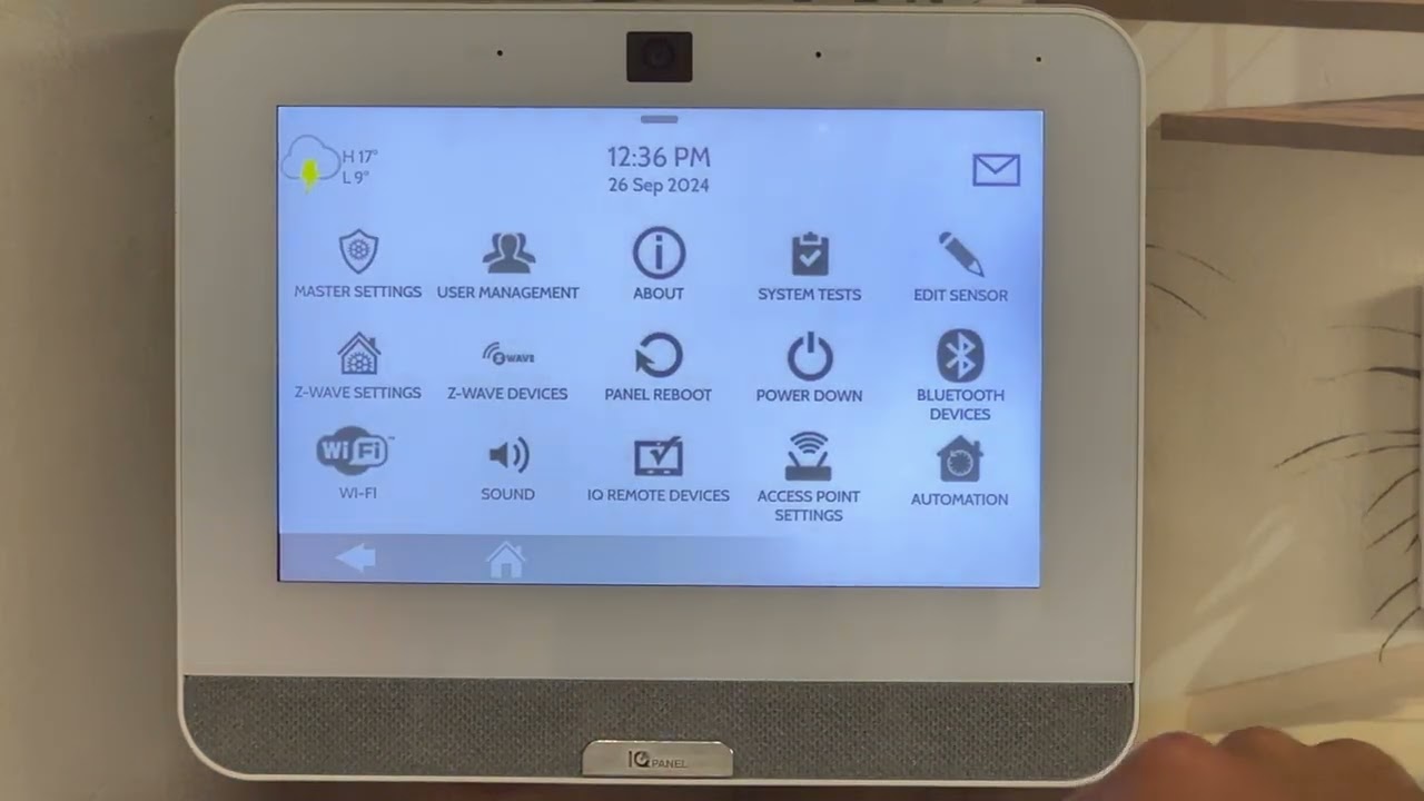 Guardall Security Systems - How To Silence Fault Beeps On Your Qolsys IQ Panel