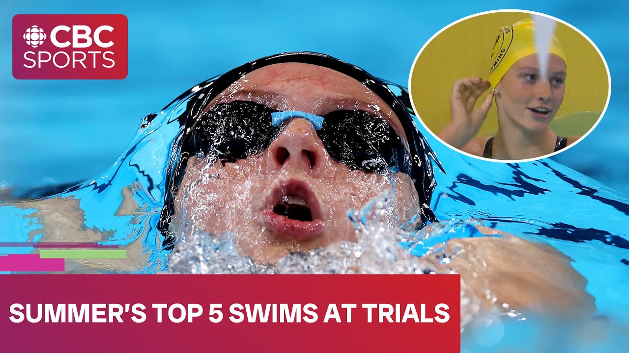 Summer McIntosh's top 5 swims at Canadian Swim Trials | #cbcsports #swimming #mcintosh