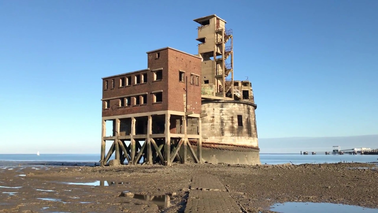 Grain Tower Battery - an abandoned fort