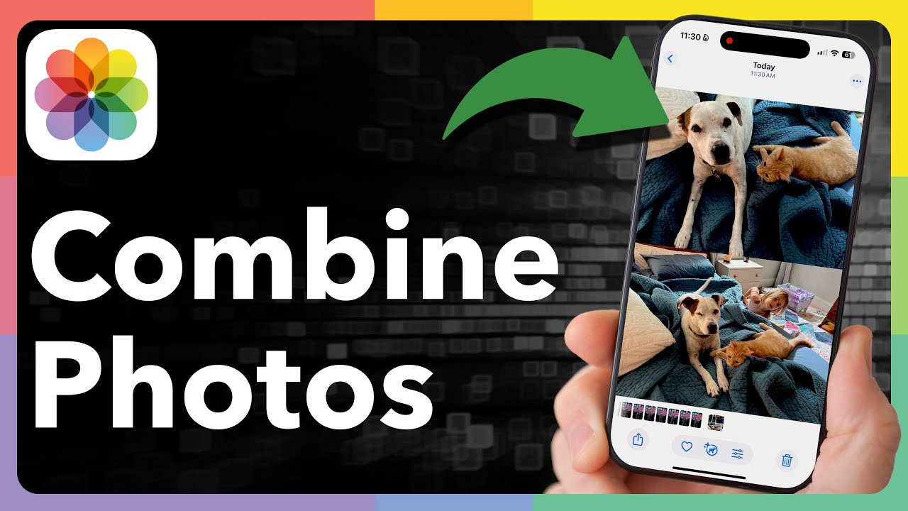How To Combine Photos On iPhone