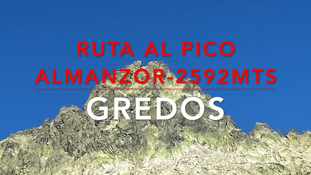 RUTA AL PICO ALMANZOR DESDE LA PLATAFORMA