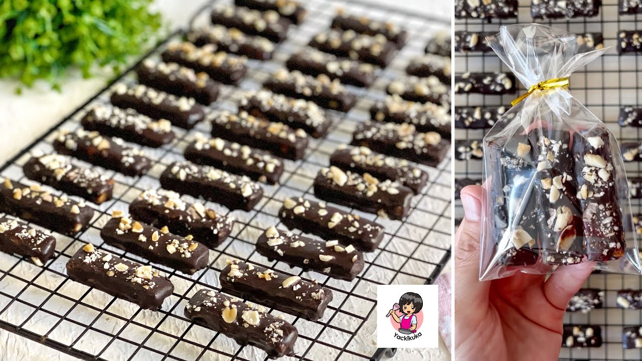 No Oven No Mixer✨ Bikin Sendiri Camilan ala Coklat Mahal 🍫