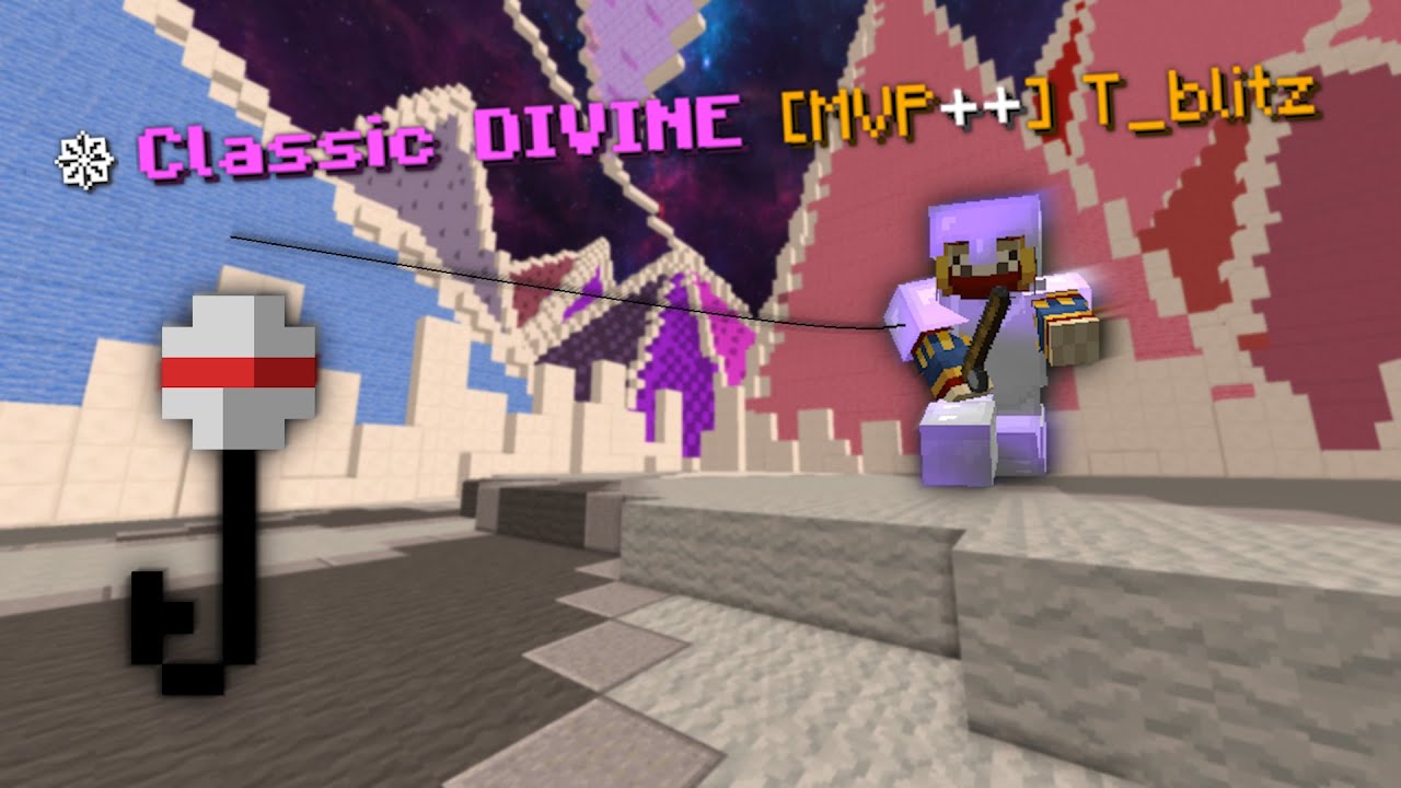 Hitting Classic Divine in Hypixel Duels