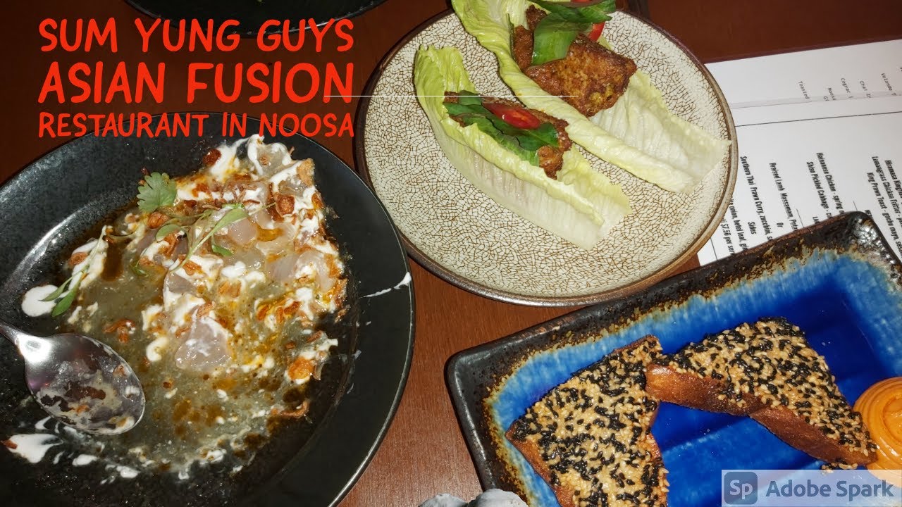 SUM YUNG GUYS l Hiramasa Kingfish, Chicken Fritter, Prawn Toast, Hainanese Chicken, Lamb Massamam
