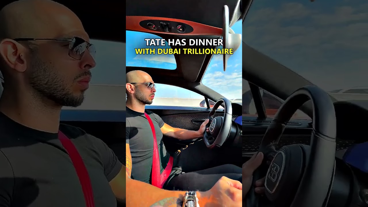 Tate has Dinner with Dubai Trillionaire Prince #shorts