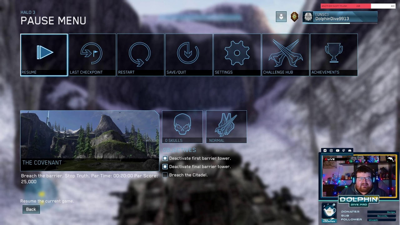 Halo 3 // !Patreon // !goal // First Time Playthrough - Affiliate Anniversary Week!!