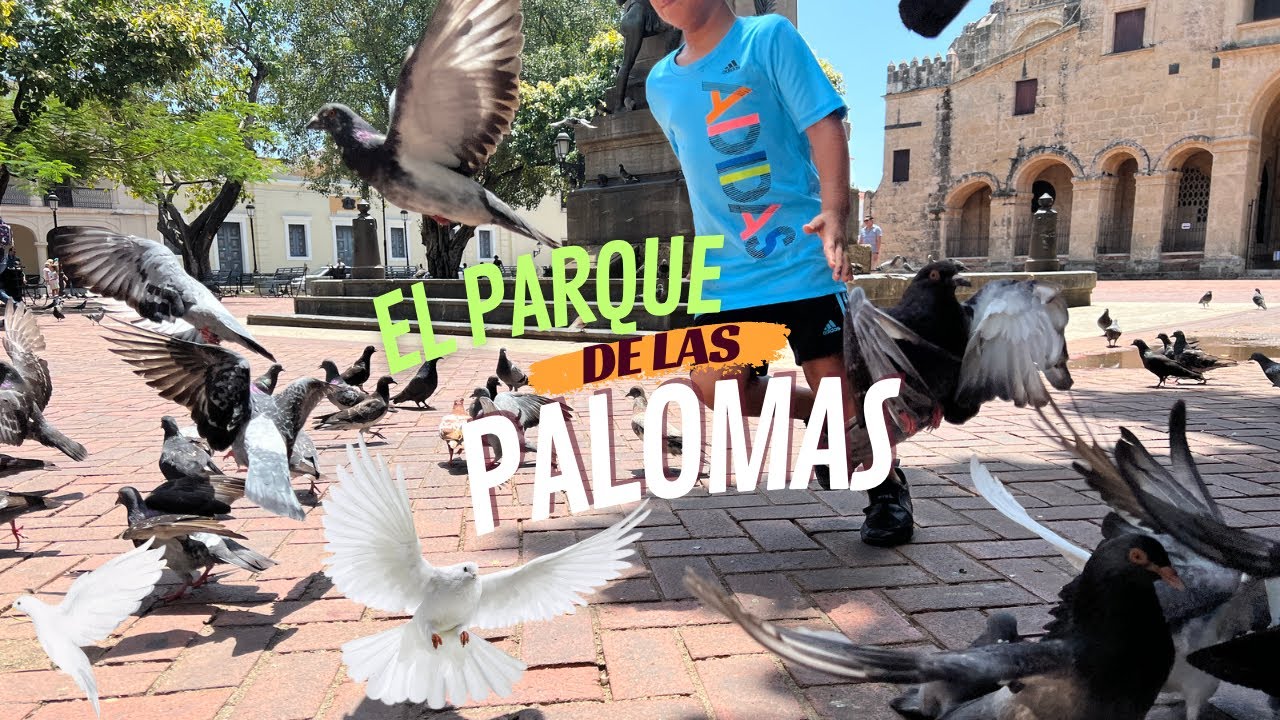 EL INCREIBLE PARQUE DE LAS PALOMAS (PARQUE COLÓN) EL MEJOR PARQUE FAMILIAR DE SANTO DOMINGO!!