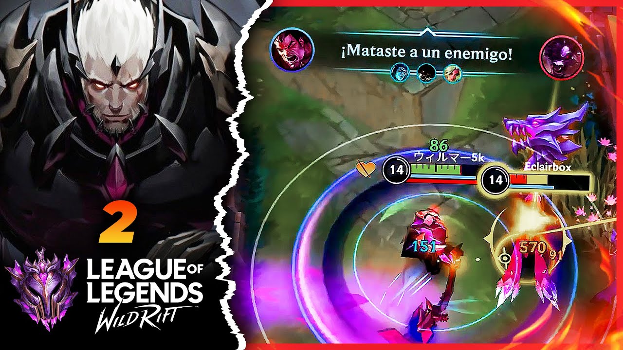 TOP 1 DARIUS MONTAGE #2 👑 || YO en WILD RIFT
