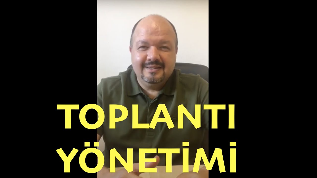 TOPLANTI YÖNETİMİ