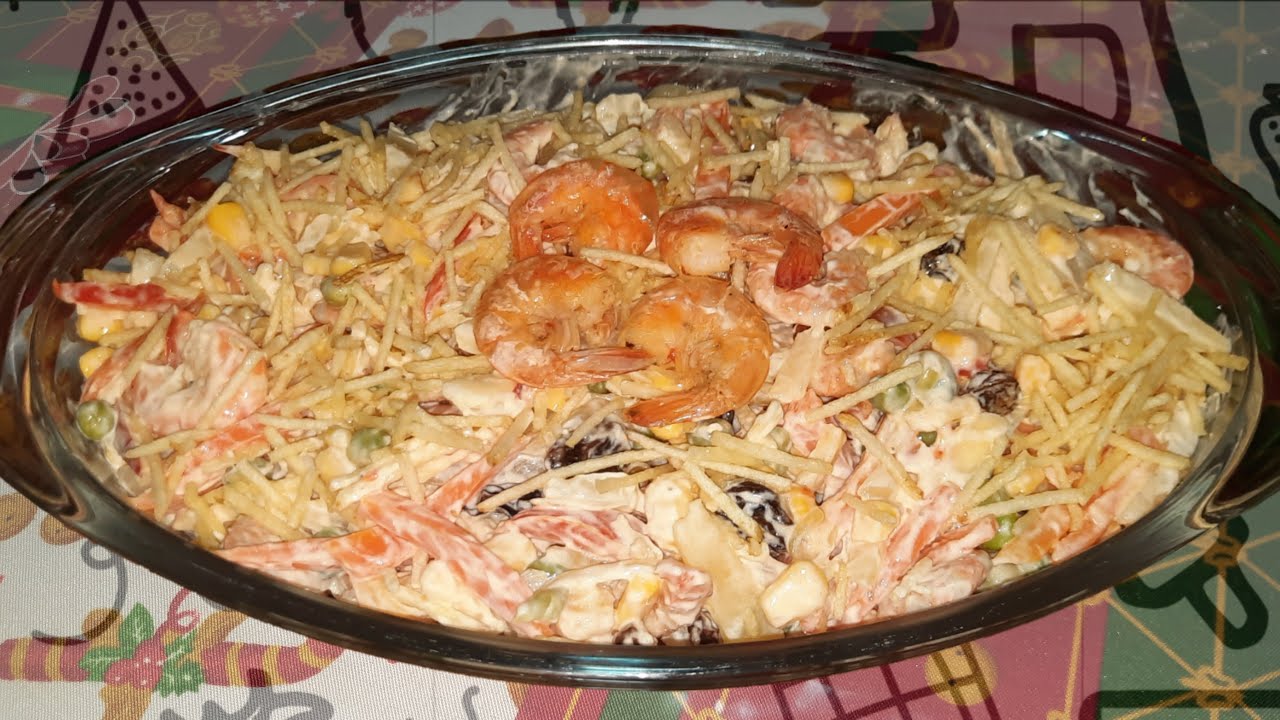 Salpicão de Camarão - Cozinha da Vovó Maria [263]
