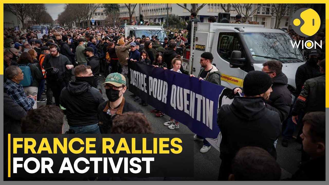 France Protest: 3,200 Far-right Supporters Rally in Lyon for Slain French Far-right Activist | WION