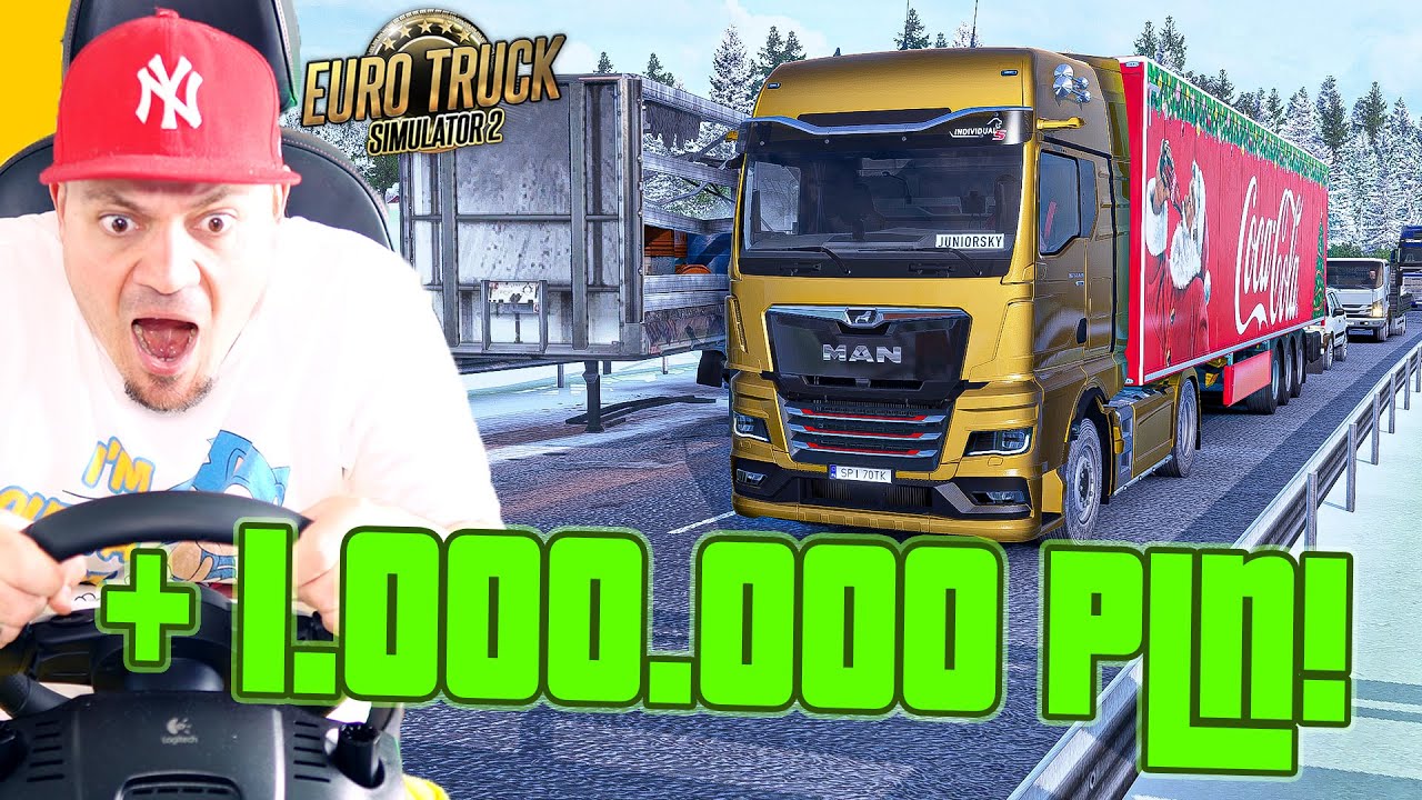 Zarobiłem 1.000.000 ZŁOTYCH w SZWECJI! *milioner* 🚛 Euro Truck Simulator 2
