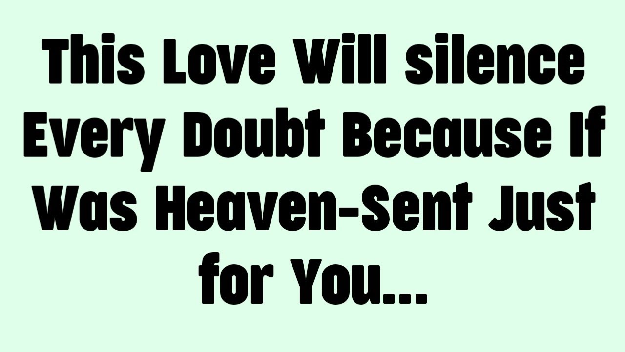 💸 Эта любовь развеет все сомнения, потому что она была послана небесами специально для тебя...