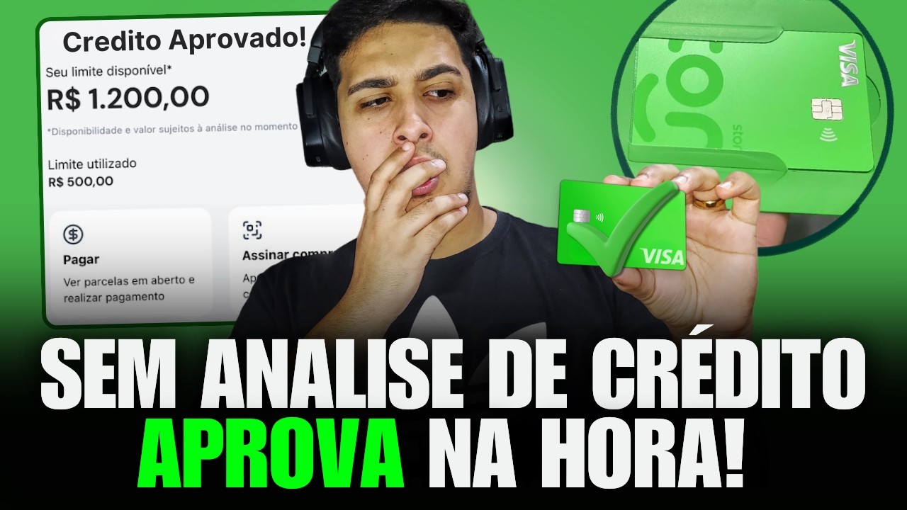 Sem Analise de Cr&eacute;dito! Esse Cart&atilde;o de Cr&eacute;dito Aprova Na Hora e J&aacute; Pode Usar | Veja Como Pedir o Seu