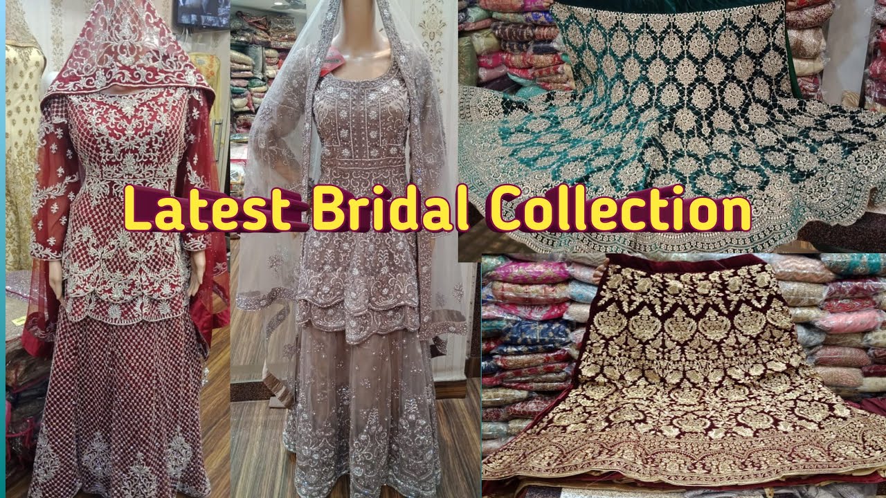 Latest Fancy Party wear Bridal gown & Lehanga design Retail, Mumbai masjid( Part2)