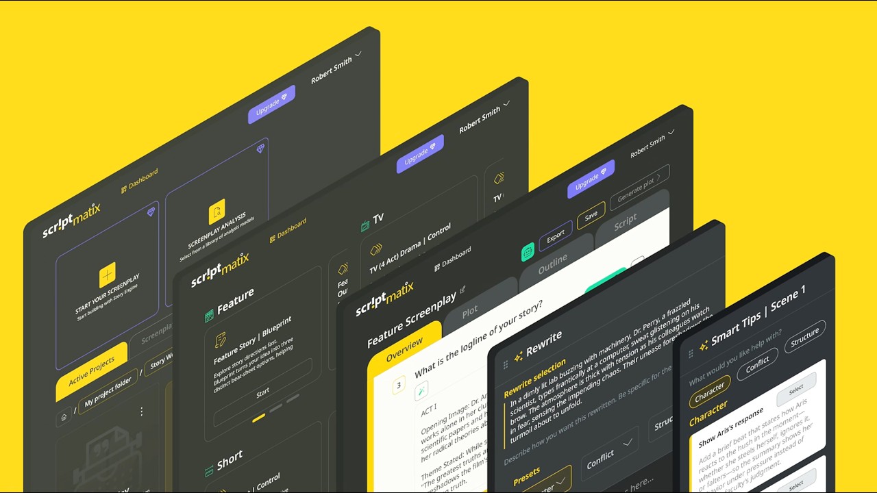 How Scriptmatix Works [Best AI Screenwriting App]