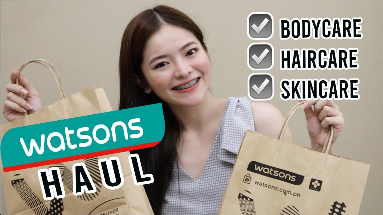 WATSONS HAUL ( Bath Essentials )⎜Tin Aguilar