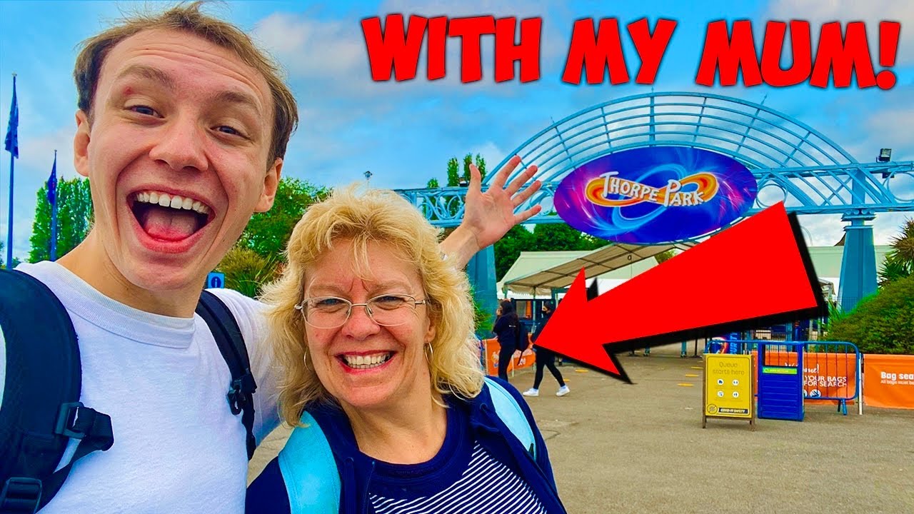 THORPE PARK with my MUM!