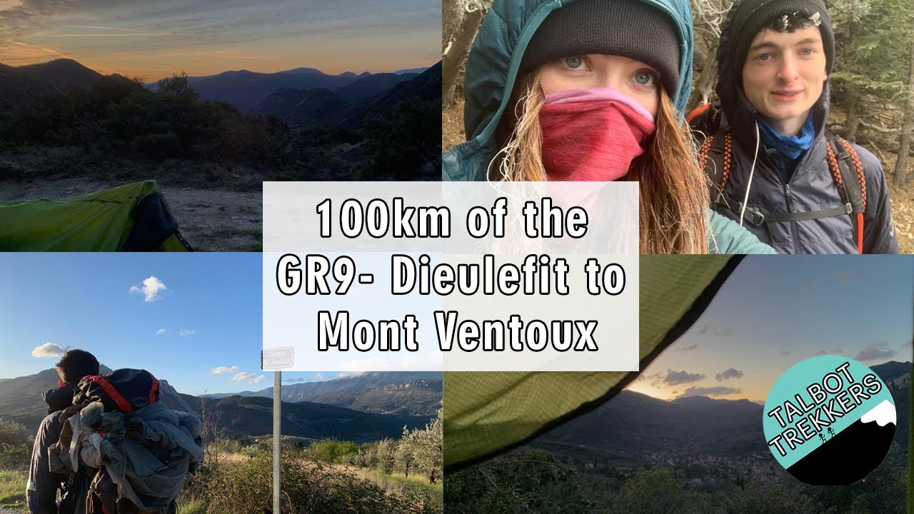 100km of the GR9 in 3 days!- GR9 section hike from Dieulefit to Mont Ventoux