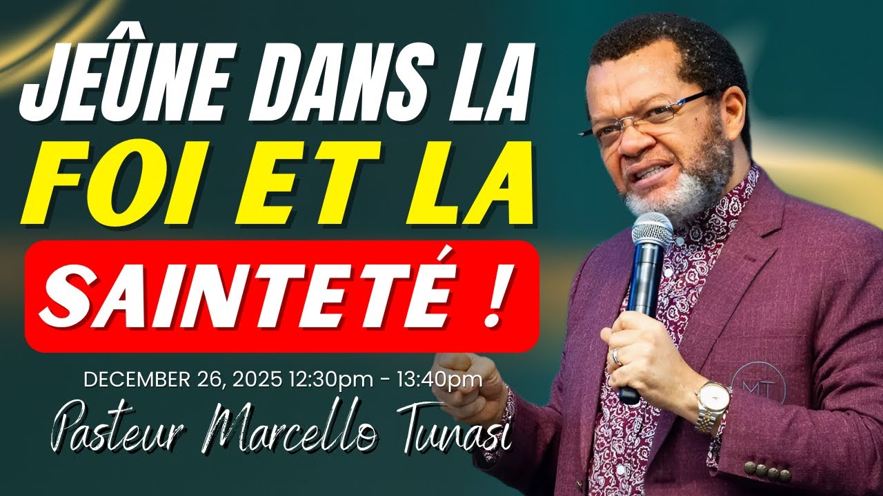 Comment jeûner dans la foi et la sainteté pour plaire à Dieu | Pasteur Marcello Tunasi.