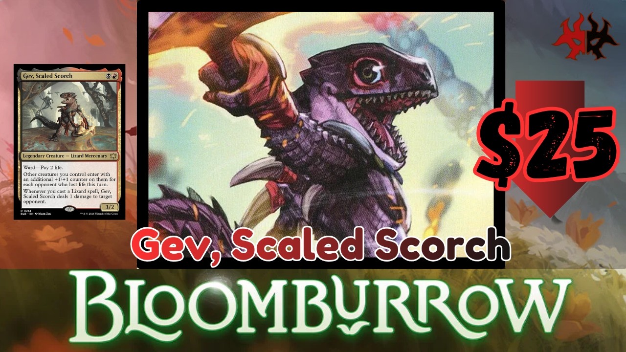 Express Deck - Gev, Scaled Scorch - Bloomburrow Budget Rakdos Lizards, Bracket 2 Fun