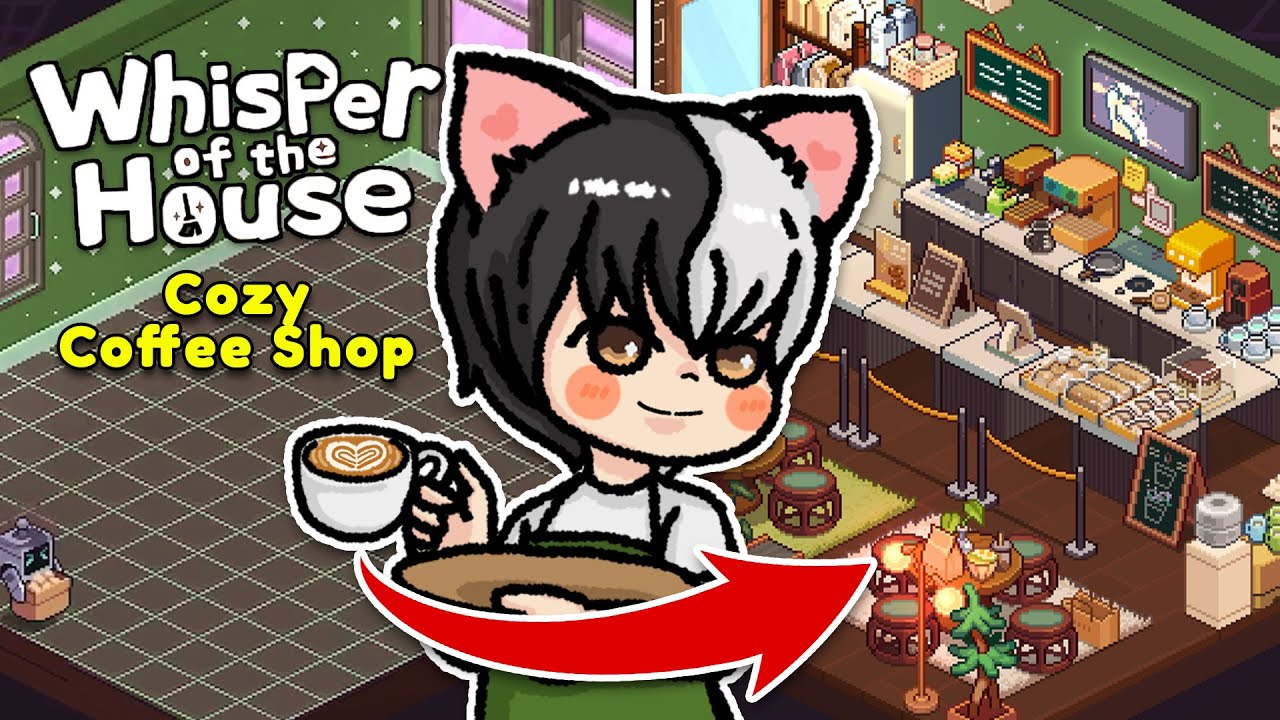 MENDESAIN COZY COFFEE SHOP - WHISPER OF THE HOUSE RELAXING BUILD (NO COMMENTARY)