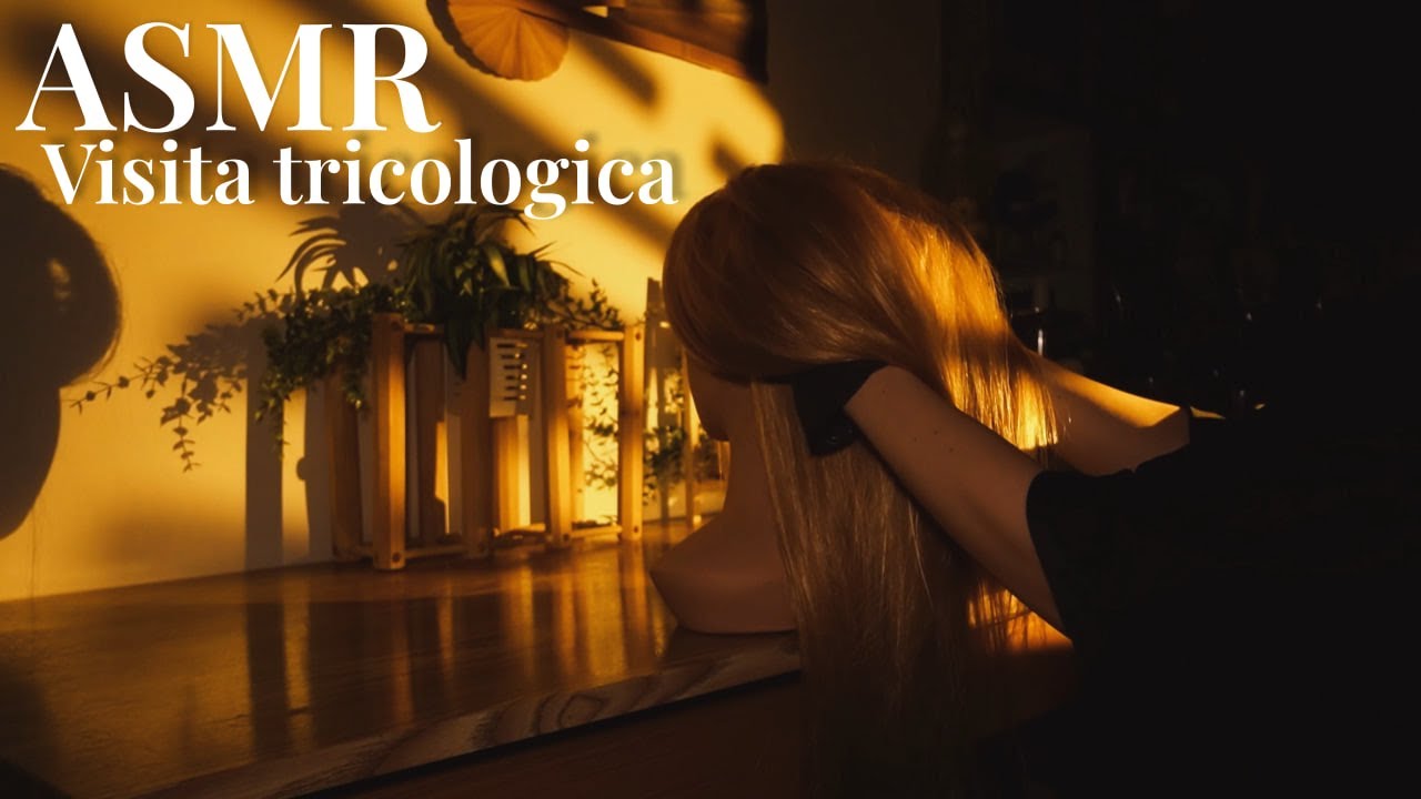 ASMR ITA | Analisi della Cute & Hair Brushing | Esperienza Tricologica