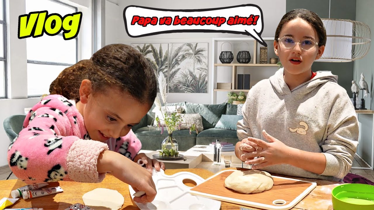 VLOG entre FEMMES - PREPARATION SURPRISE pour le RETOUR de PAPA