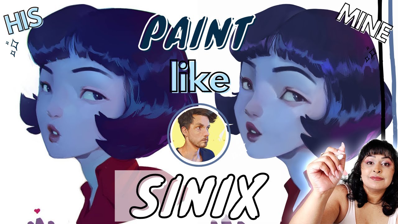 🤯 SINIX DESIGN TUTORIAL | @sinixdesign Style Study (How To Paint Stylized Character Art!) 😱