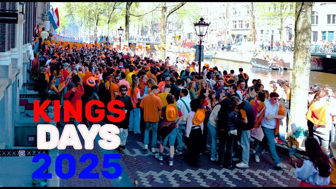 KINGSDAY 2025 AMSTERDAM 4K